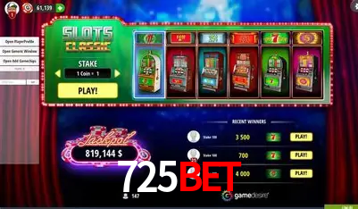Descubra o Mundo do Cassino Online com 725BET